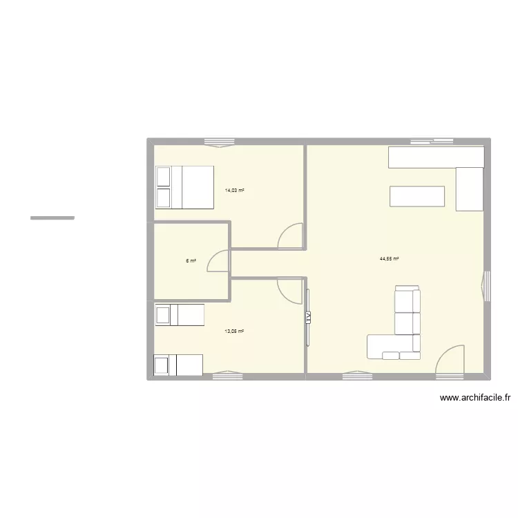 maison picsou. Plan de 4 et 78 m² maison picsou. Plan de 4 et 78 m²