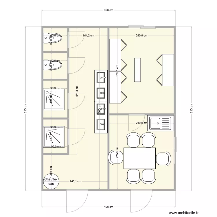 ORIZON CHANTIER LENTILLY. Plan de 