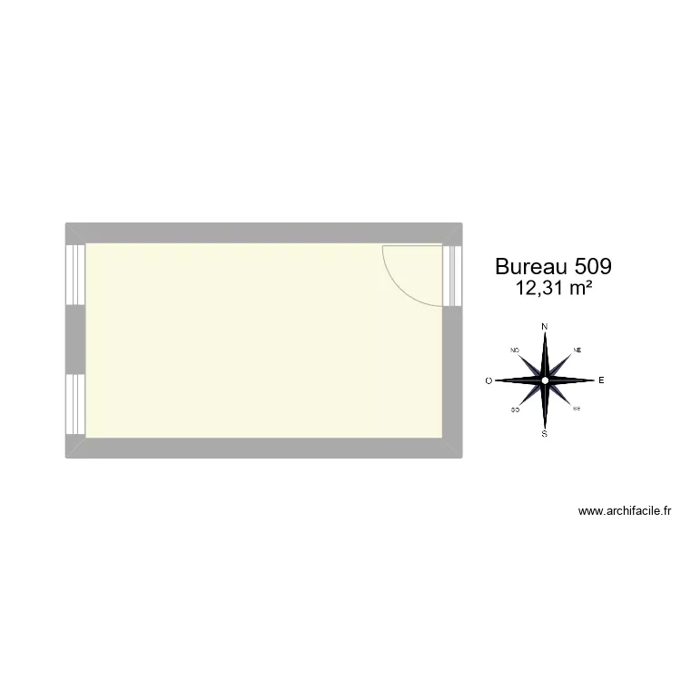 Bureau R 509. Plan de Bureau R 509. Plan de