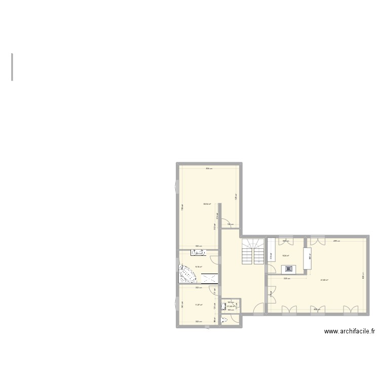 plan randan. Plan de 0 pièce et 0 m2