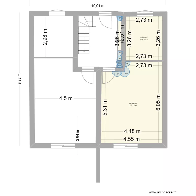 Maison Esquibien projet de sept 2025. Plan de Maison Esquibien projet de sept 2025. Plan de