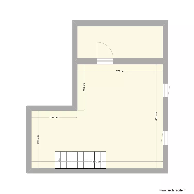 app 3 3e &eacute;tage. Plan de 