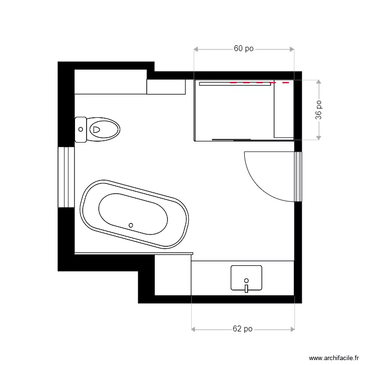 Lefr. Clo sdb 3. Plan de 