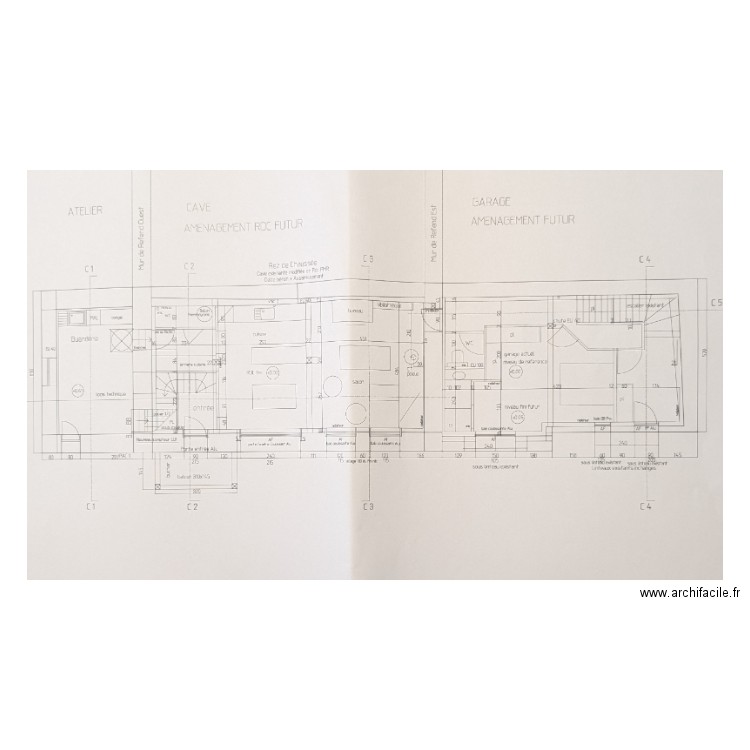 RDC_begon_new. Plan de 0 pièce et 0 m2