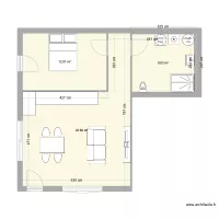 Plan bazancourt 50m2