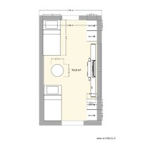 Chambre 4 lits supperposés