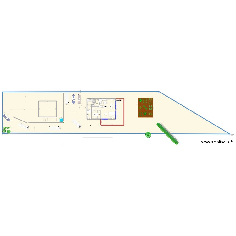 SOUS SOL. Plan de 0 pièce et 0 m2