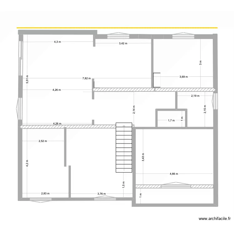 Obernai plan d'origine 1. Plan de 