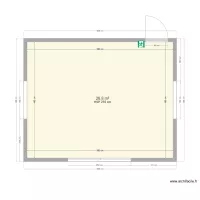 Salle de sport 27m&sup2;