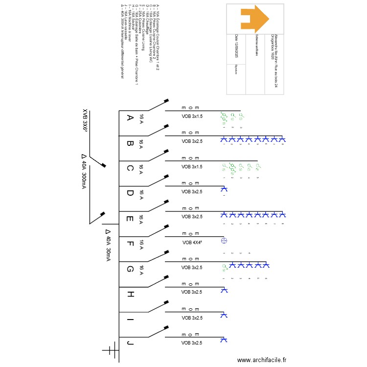 schema. Plan de 0 pièce et 0 m2