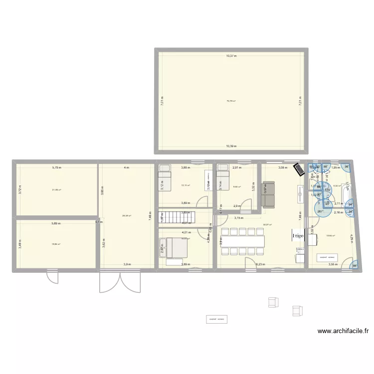 Biganière V1.3 - 2026--09-05. Plan de 11 Pièces et 241 m² Biganière V1.3 - 2026--09-05. Plan de 11 Pièces et 241 m²