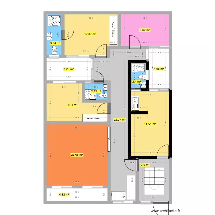 odiaoETAGE6. Plan de odiaoETAGE6. Plan de