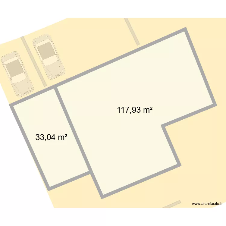 Lot B 1 rdc V5 MARIE. Plan de 