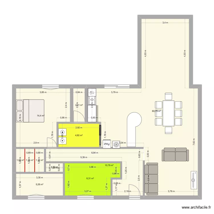 cancalce-v1. Plan de 11 et 111 m² cancalce-v1. Plan de 11 et 111 m²