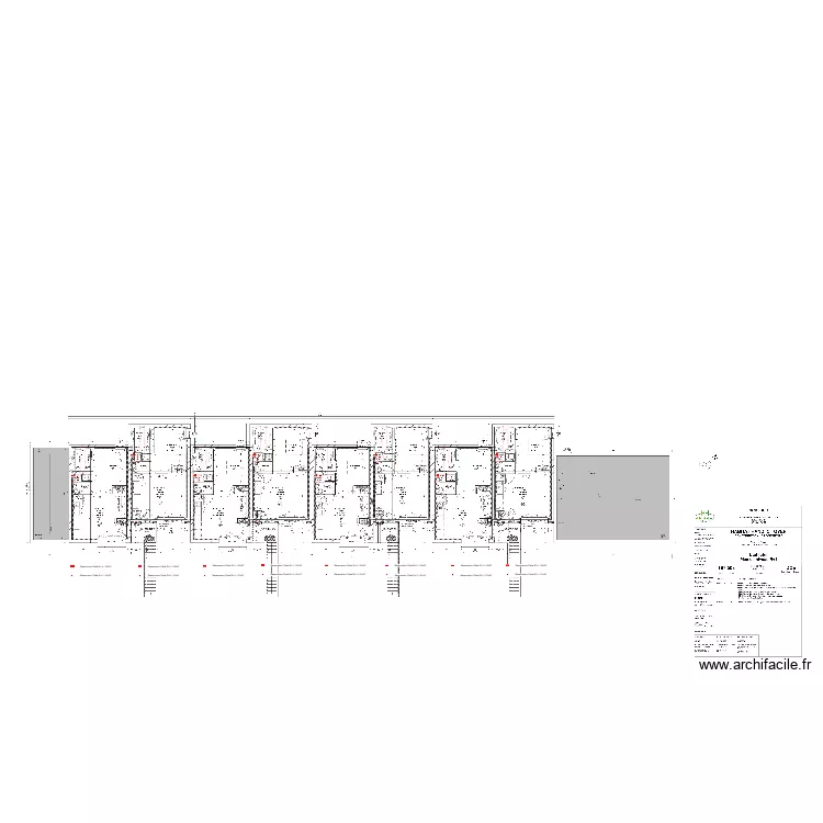 Plan r&eacute;servation Plomberie R+1 - HHC PLERIN. Plan de 