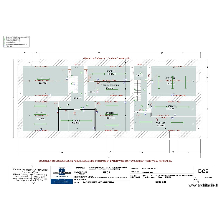 Sous-Sol n°3. Plan de 0 pièce et 0 m2