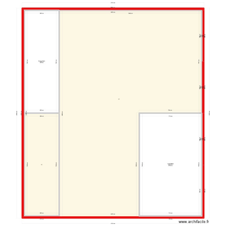 Plan Sci Artisan 2000 RDC 2. Plan de 0 pièce et 0 m2