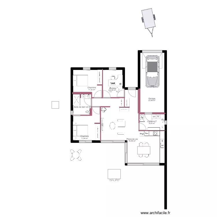 plan alysia. Plan de 