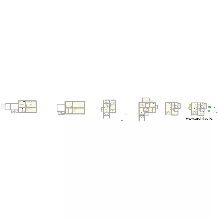 TRAJA. Plan de 31  et 516 m²