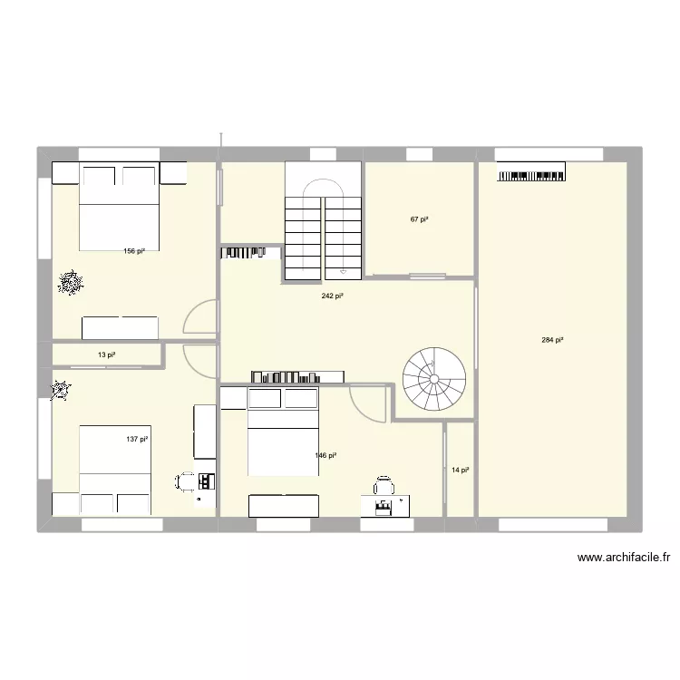 etage_Jo_3. Plan de 9 et 200 m² etage_Jo_3. Plan de 9 et 200 m²