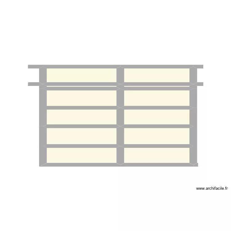 gge. Plan de 11  et 14 m²