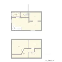 RDC + 1er étage Rue Clin