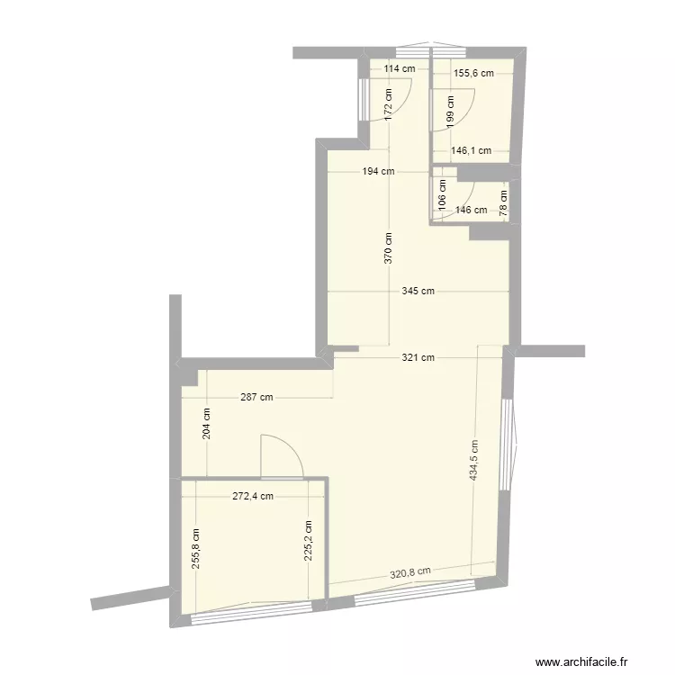 240434 La r&eacute;sidence. Plan de 