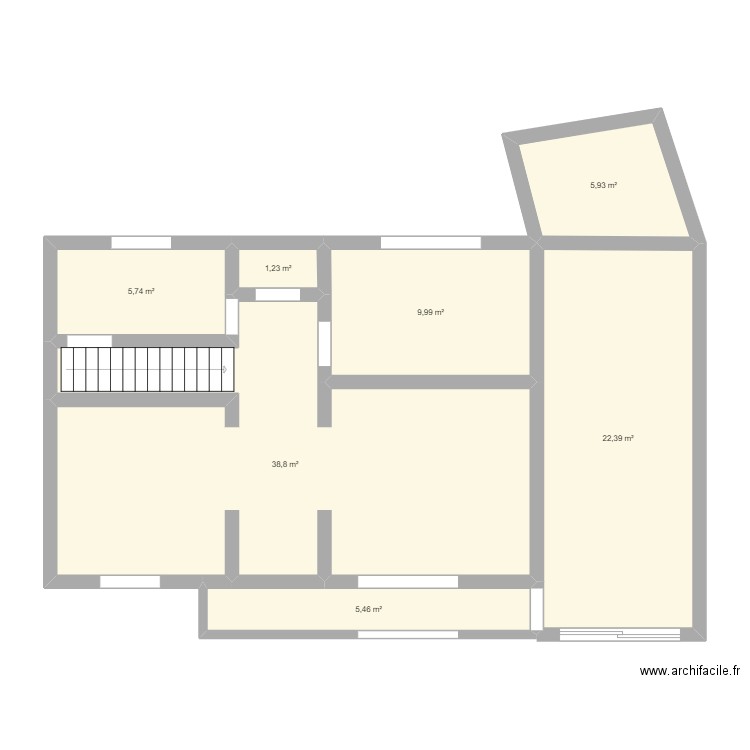 rdc SAVIGNY. Plan de 0 pièce et 0 m2