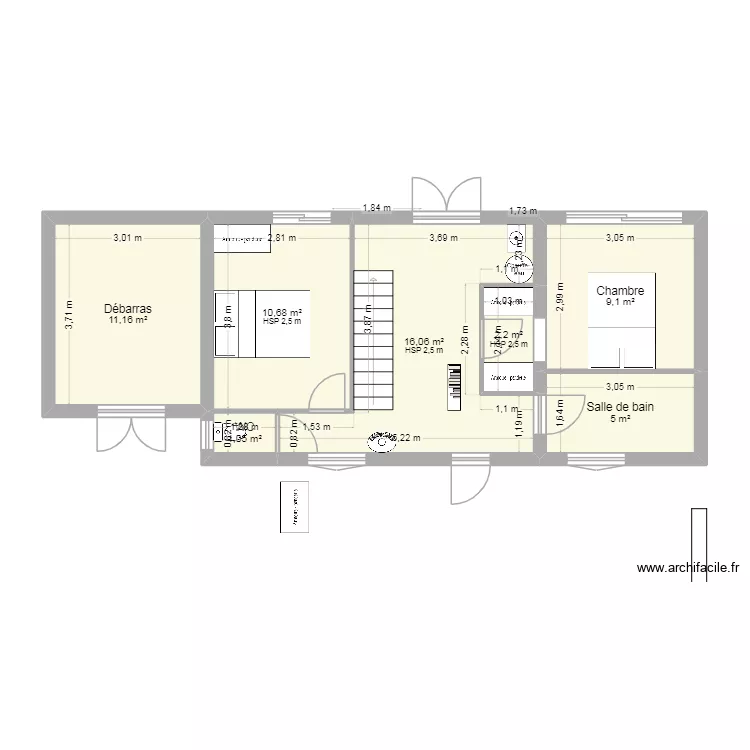 EYGLIERS - extension stockage uniquement v2. Plan de 