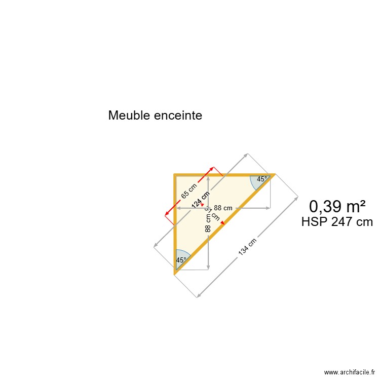 Studio FOURNY Meuble. Plan de 0 pièce et 0 m2