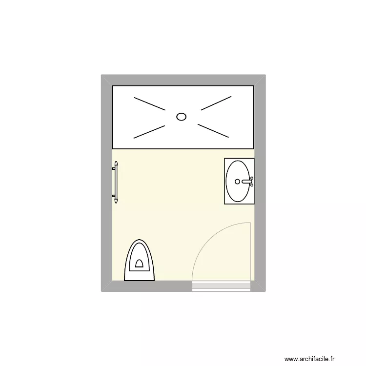 BERGERIE Salle de bain 2. Plan de 