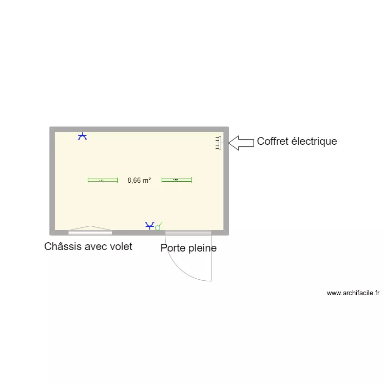 Plan pour DEBERGHES fils, 4m245. Plan de 