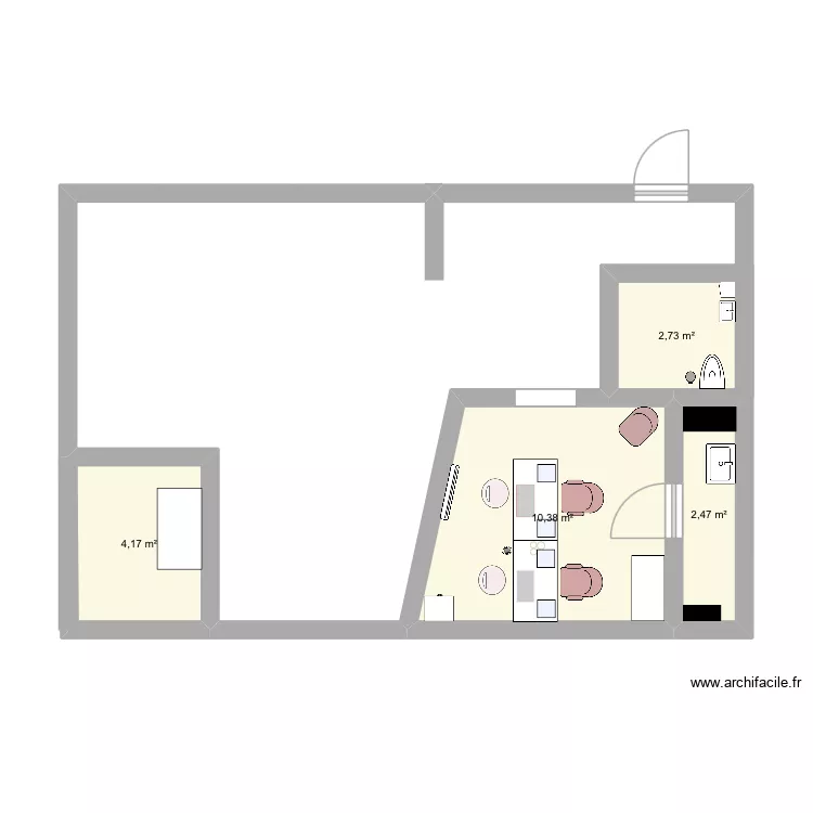 Ldm. Plan de 4  et 20 m²