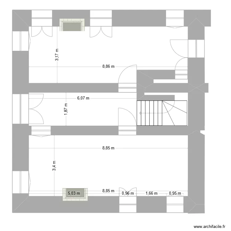 Arba Bas actuel. Plan de Arba Bas actuel. Plan de