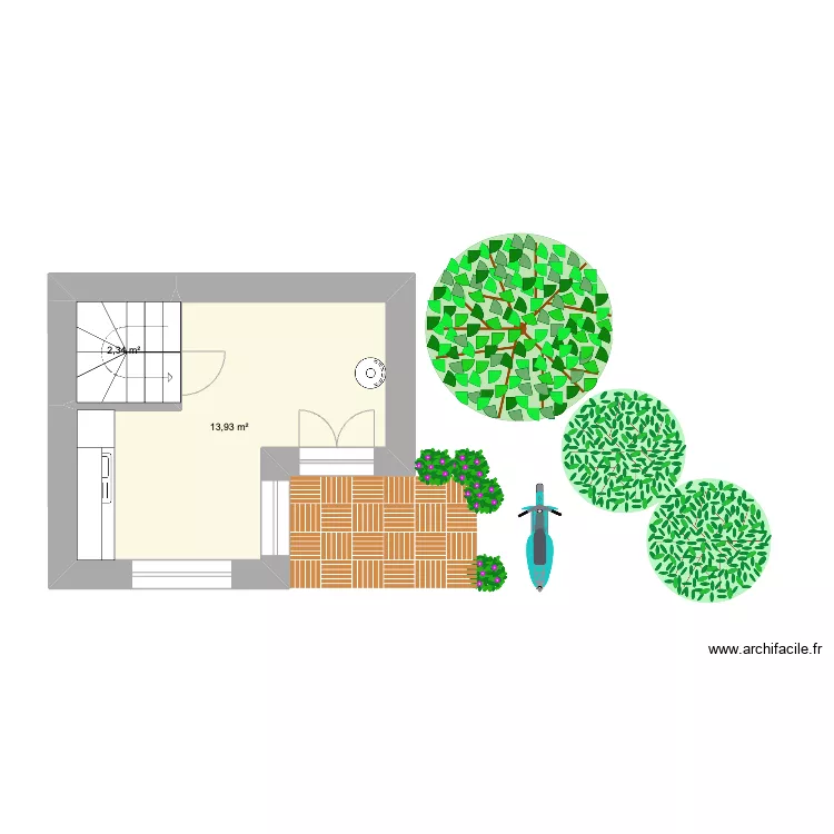 Plan GQ1-3BISbis. Plan de 