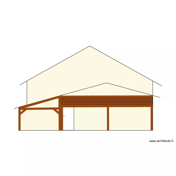 CHOUGNY_patrice_façade_sud. Plan de CHOUGNY_patrice_façade_sud. Plan de