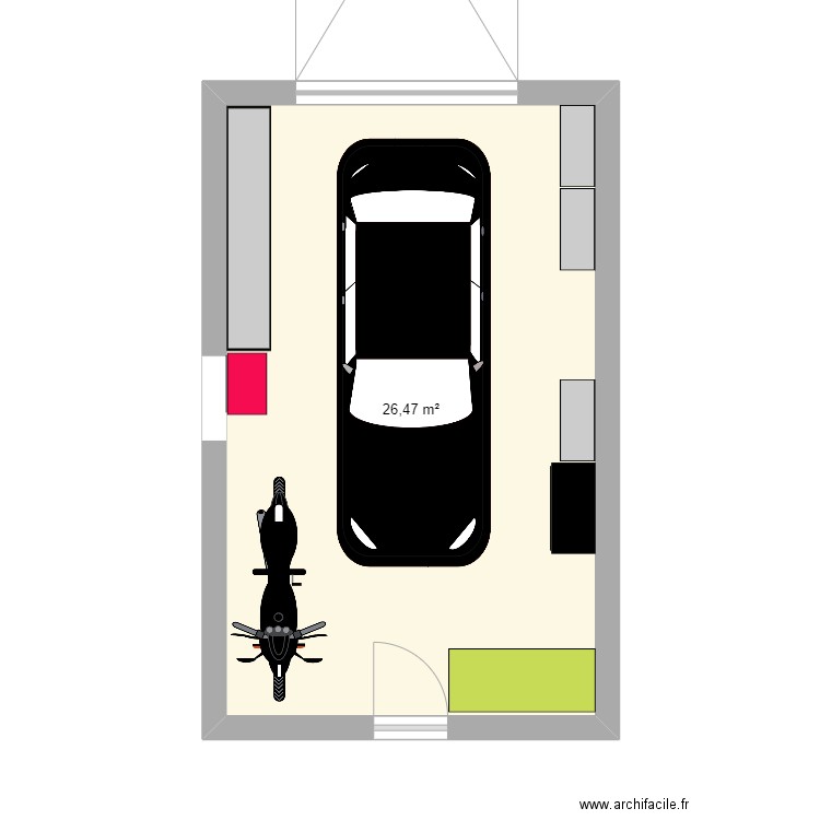 GARAGE LOSNE . Plan de 0 pièce et 0 m2