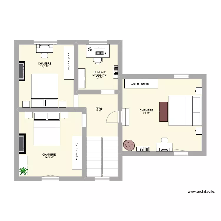 1er ETAGE SPY. Plan de 5 et 64 m² 1er ETAGE SPY. Plan de 5 et 64 m²