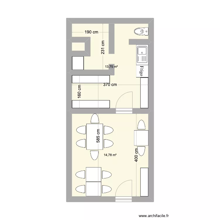 Fripe V1. Plan de Fripe V1. Plan de