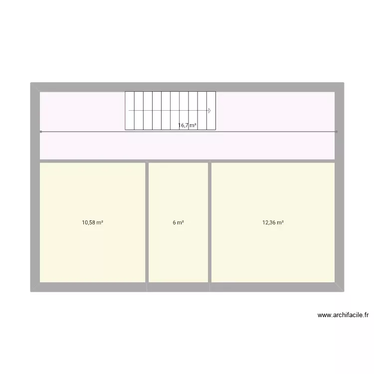 2chambres + sdb. Plan de 4 Pièces et 46 m² 2chambres + sdb. Plan de 4 Pièces et 46 m²