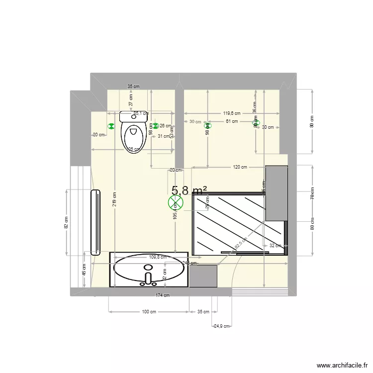 PROJET SALLE DE BAIN17. Plan de 