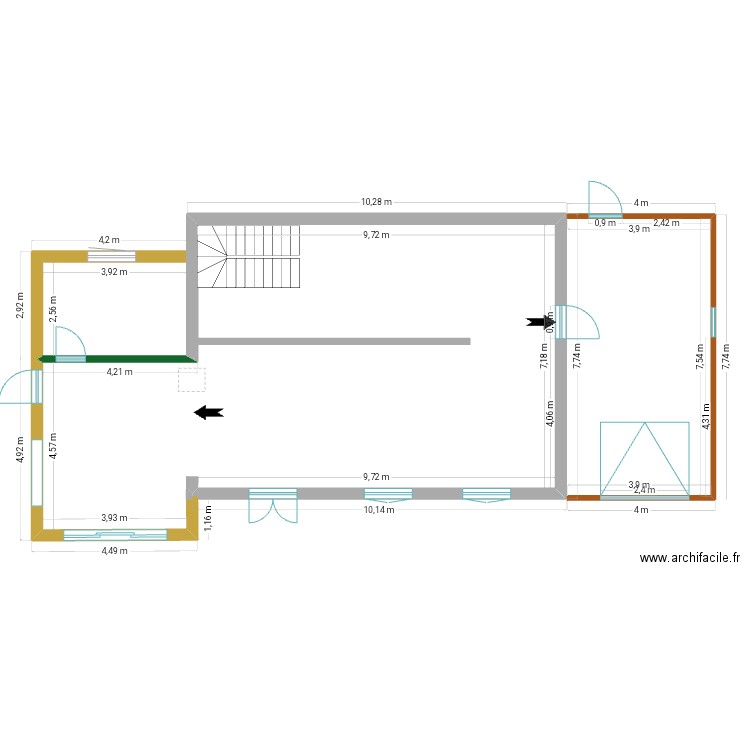Maison pleuven. Plan de 0 pièce et 0 m2