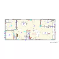 Rez-de-chaussée - plan électricité