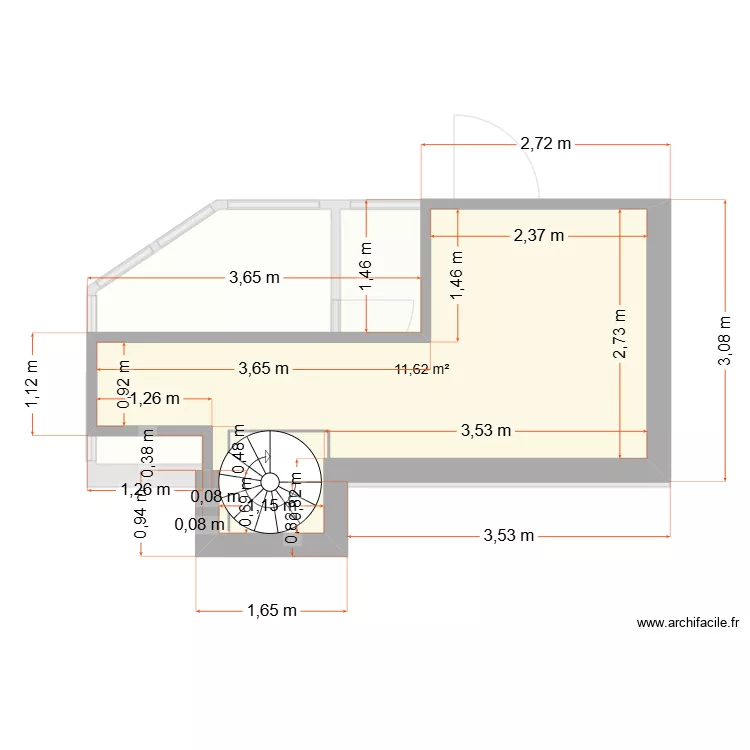 drivescholl mezzanine. Plan de 