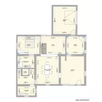 plan maison 2 + amenagement