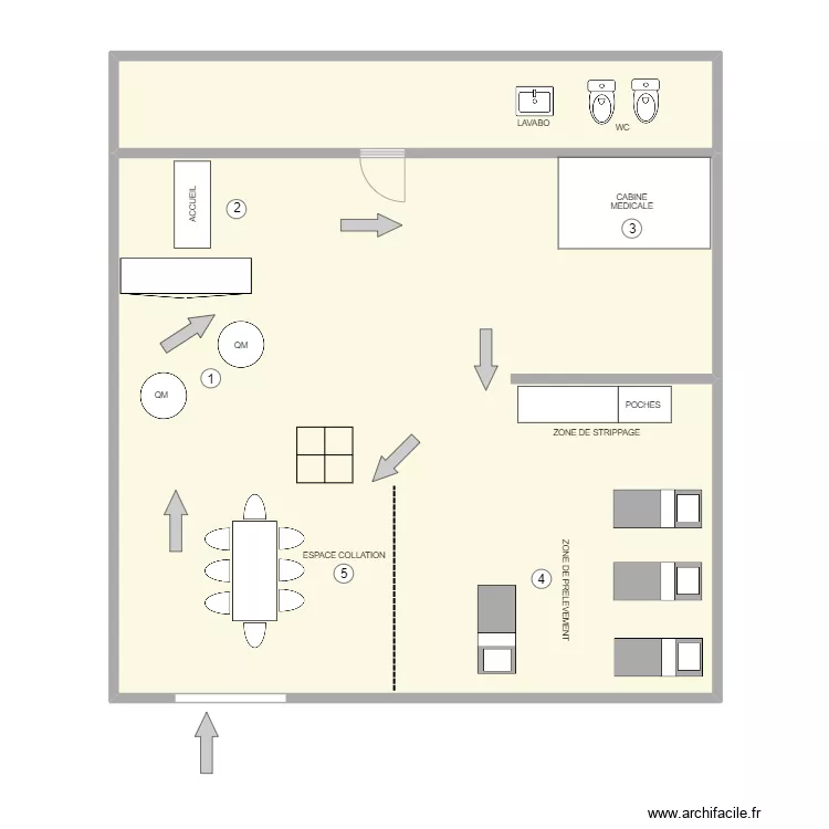 RIVE GAUCHE SIXJUNE. Plan de 