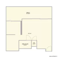 Grau par pi&egrave;ce avec balcon