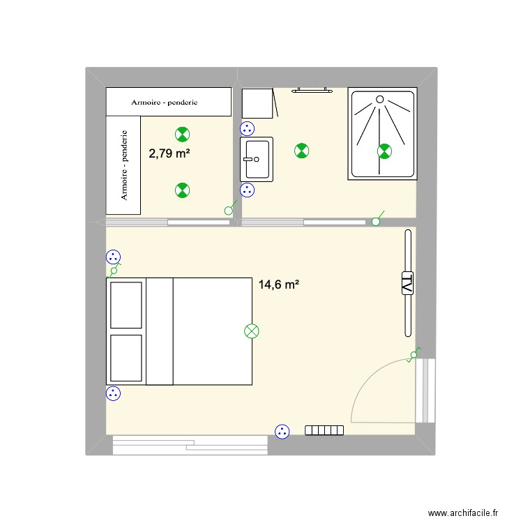 agrandissement . Plan de 0 pièce et 0 m2