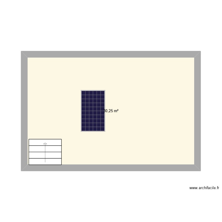 test 0. Plan de 1 pièce et 30 m2