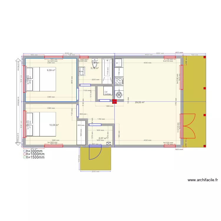 Barn Ярославль план. Plan de 